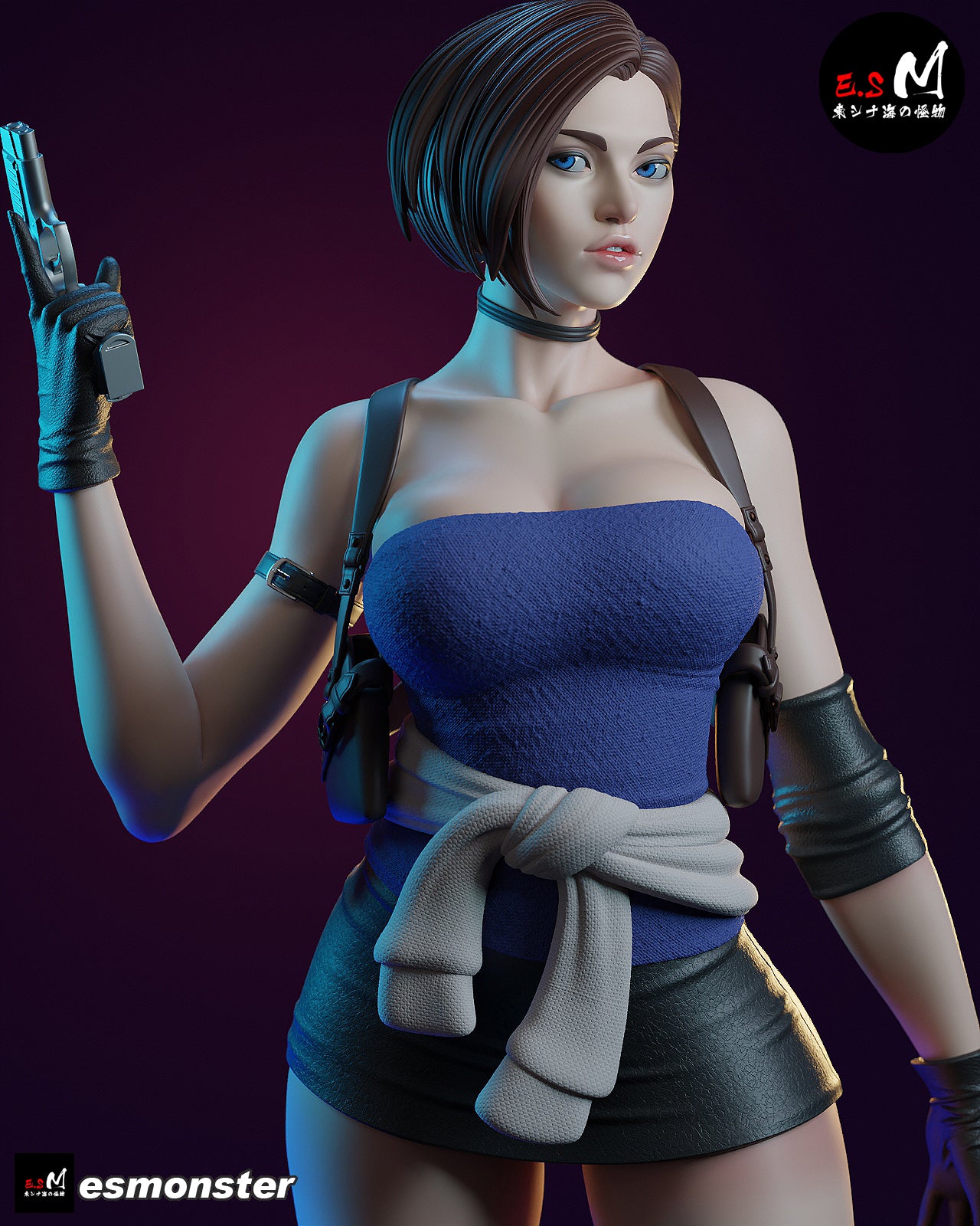 Jill Valentine R.E. Statue