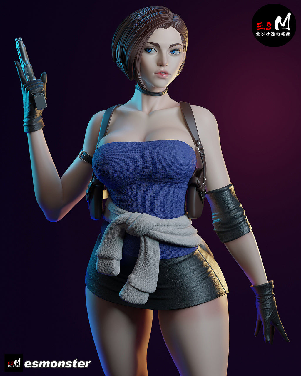 Jill Valentine R.E. Statue