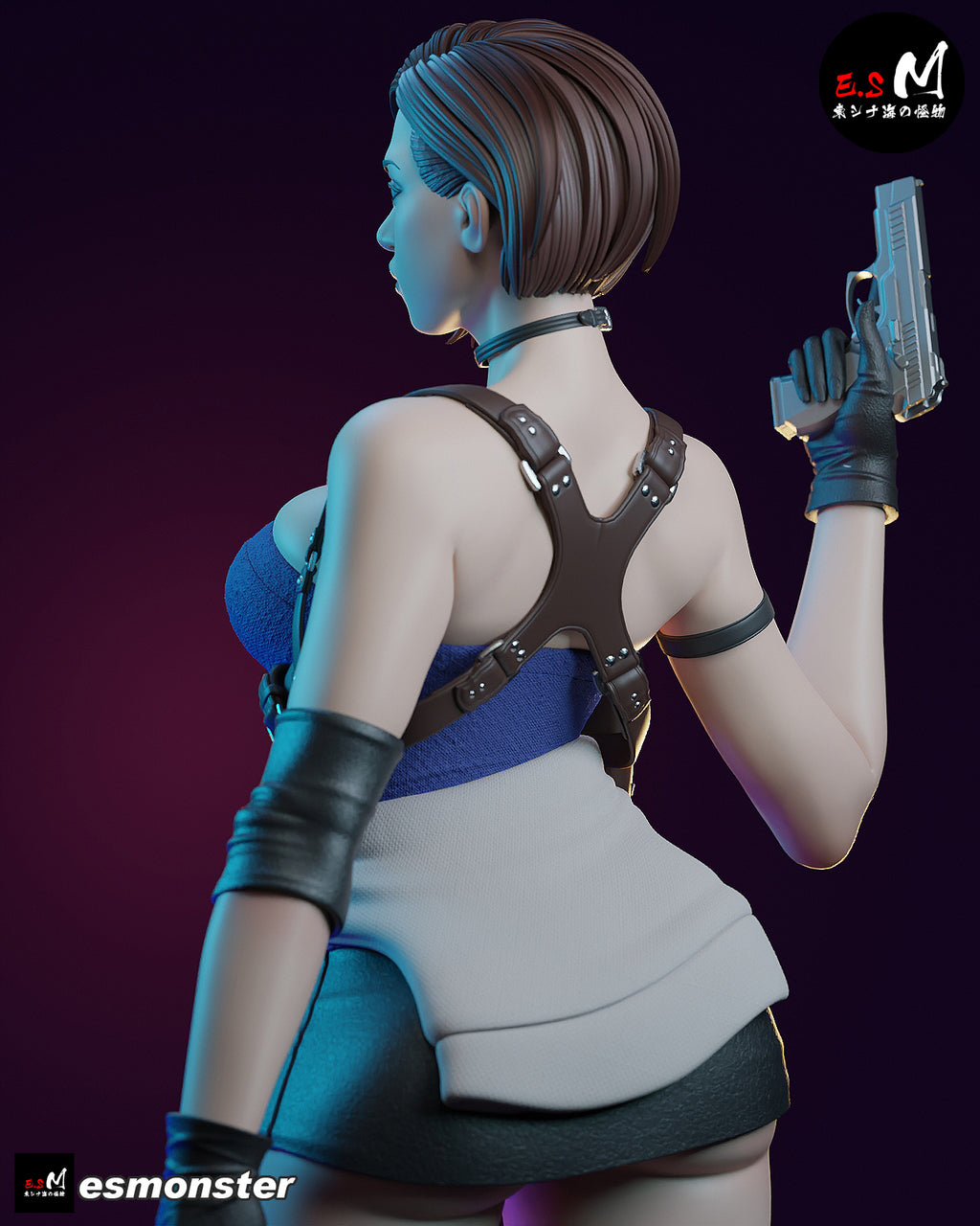 Jill Valentine R.E. Statue