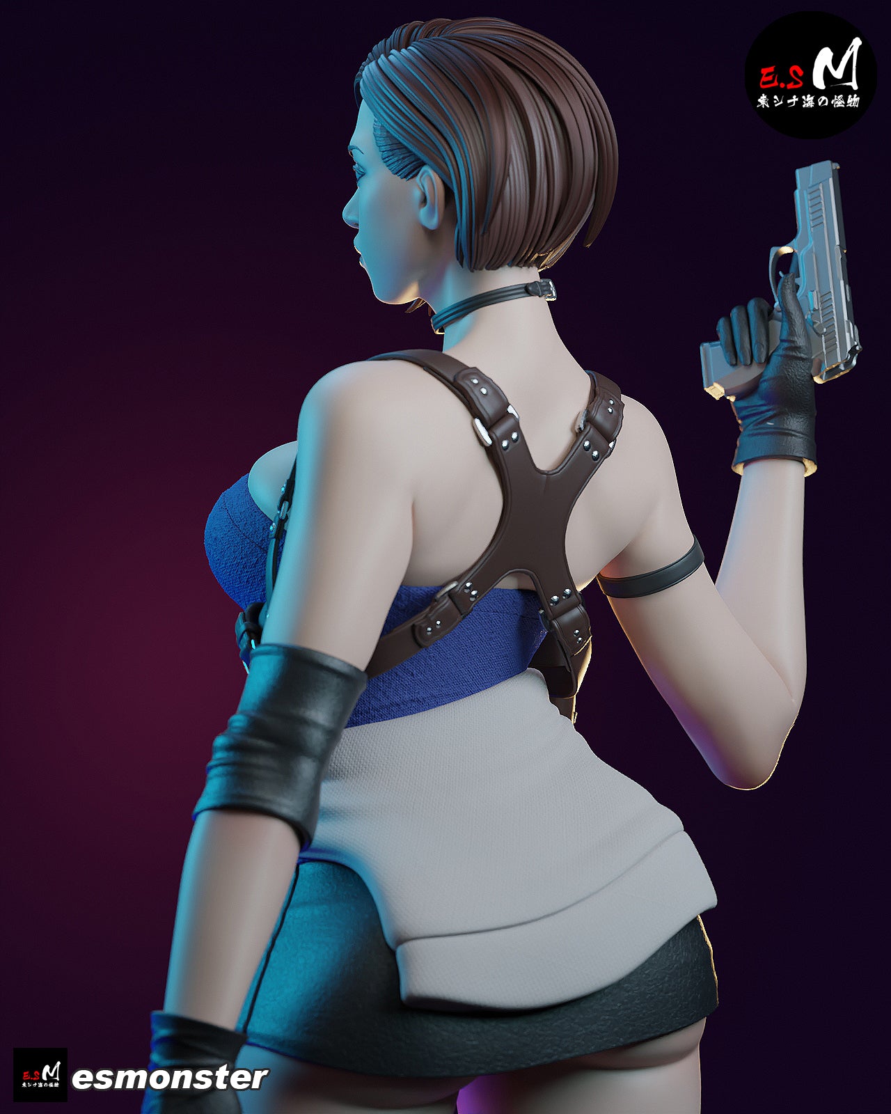 Jill Valentine R.E. Statue