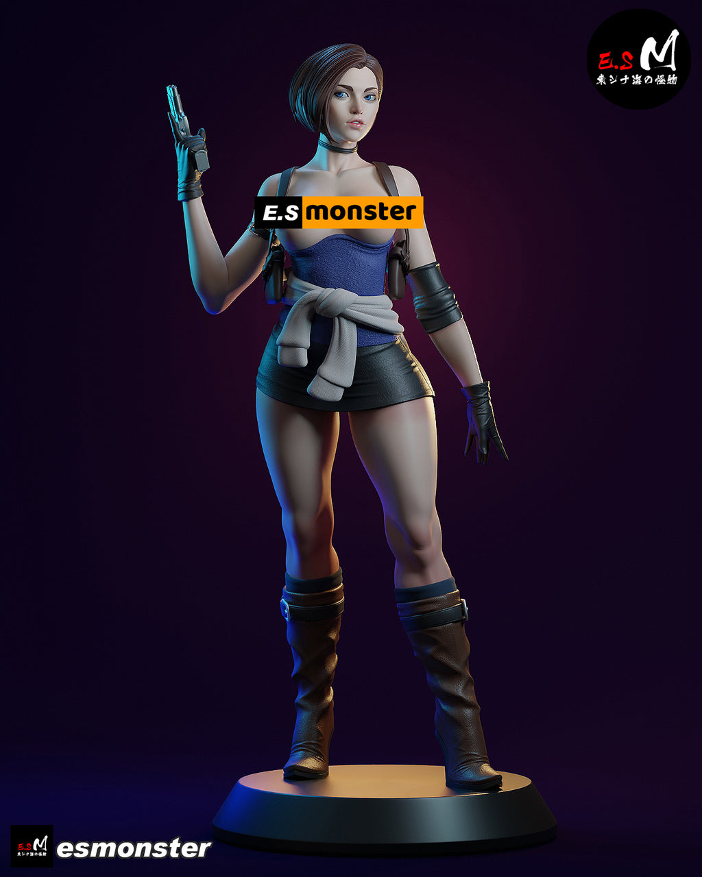 Jill Valentine R.E. Statue