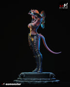 Infernal Barbarian Warrior Statue