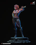Infernal Barbarian Warrior Statue