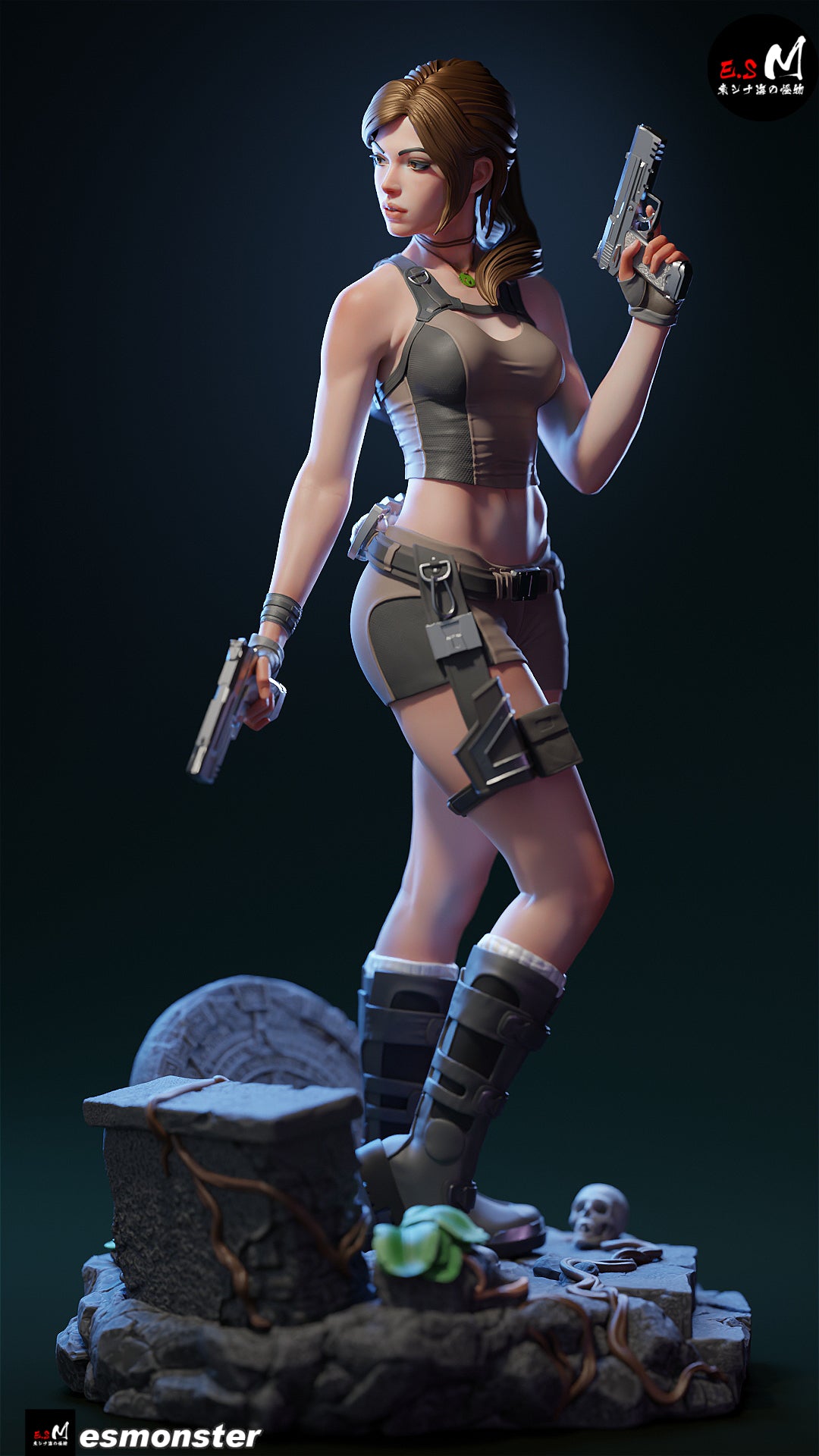 The Tomb Explorer Statue