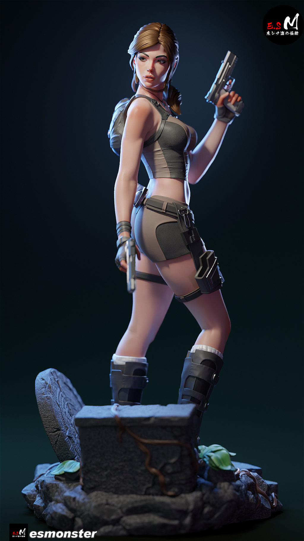 The Tomb Explorer Statue