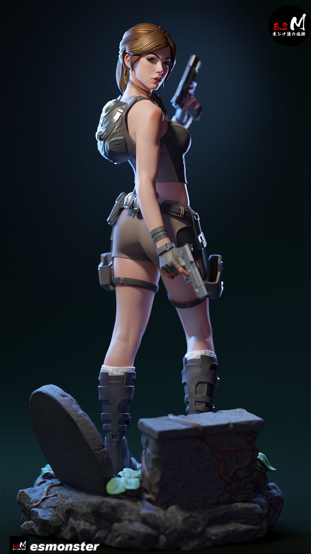 The Tomb Explorer Statue