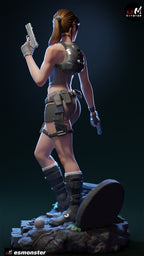 The Tomb Explorer Statue