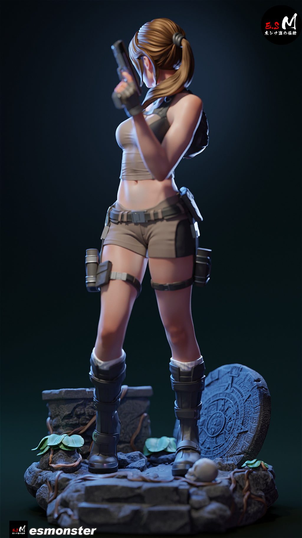 The Tomb Explorer Statue
