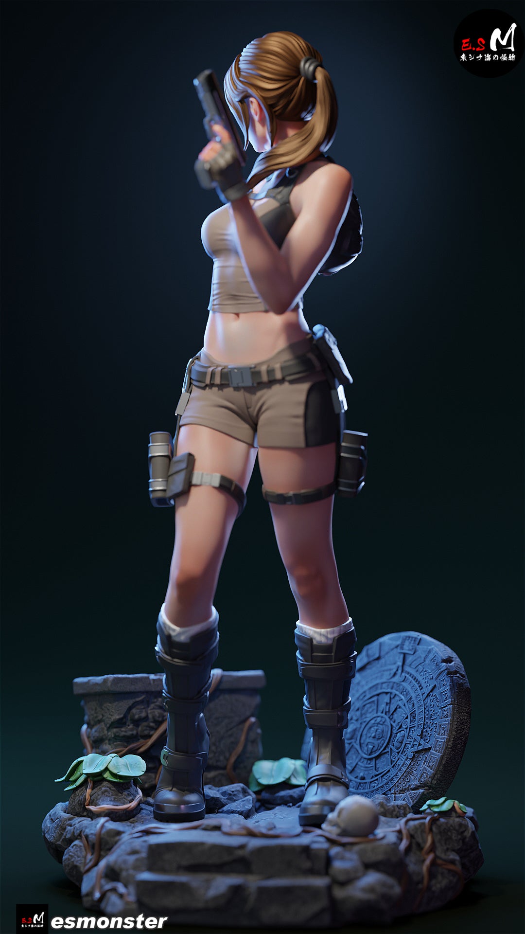 The Tomb Explorer Statue
