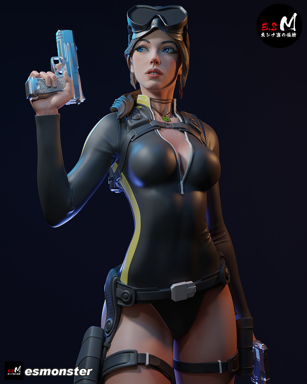Abyss Raider Statue