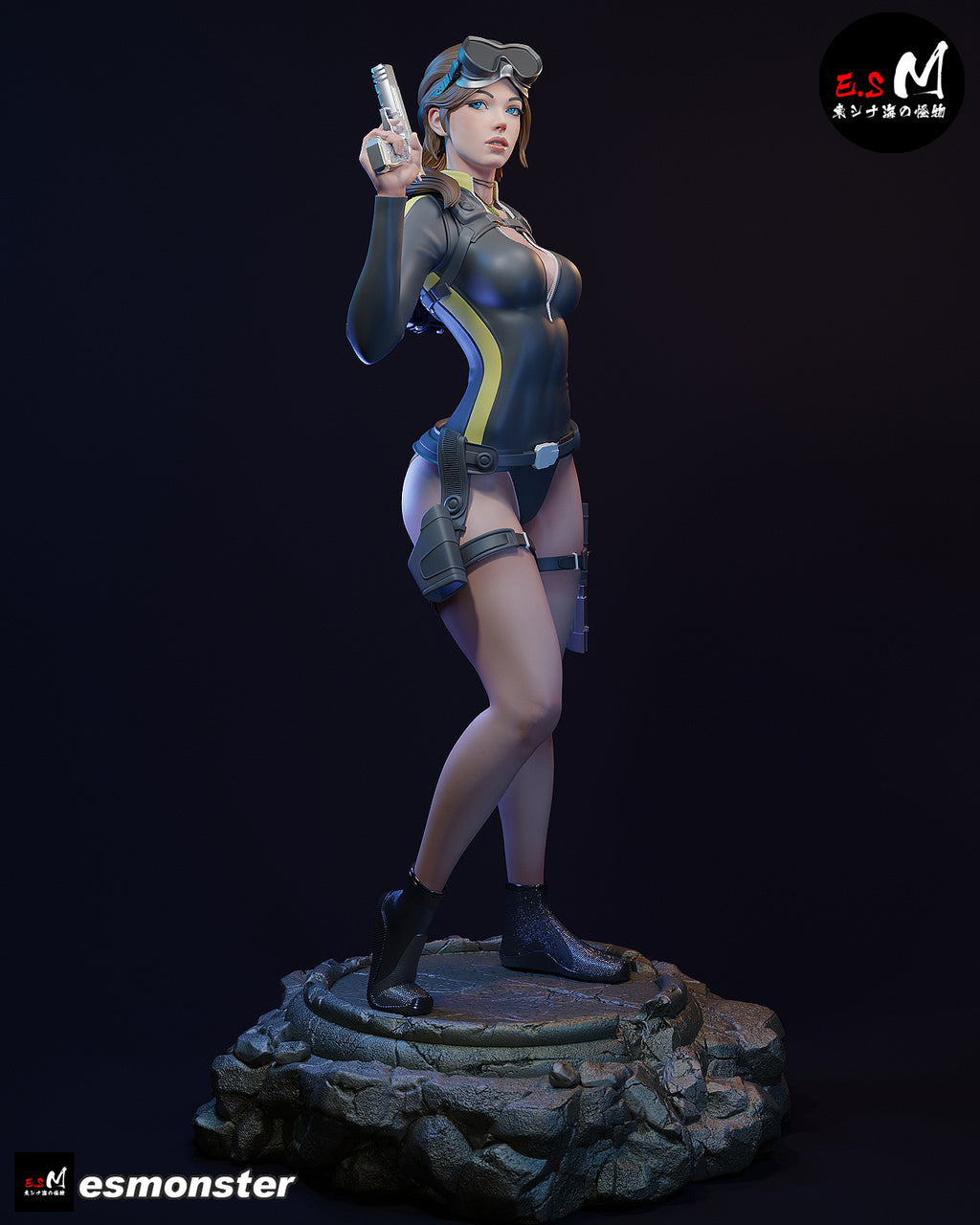 Abyss Raider Statue
