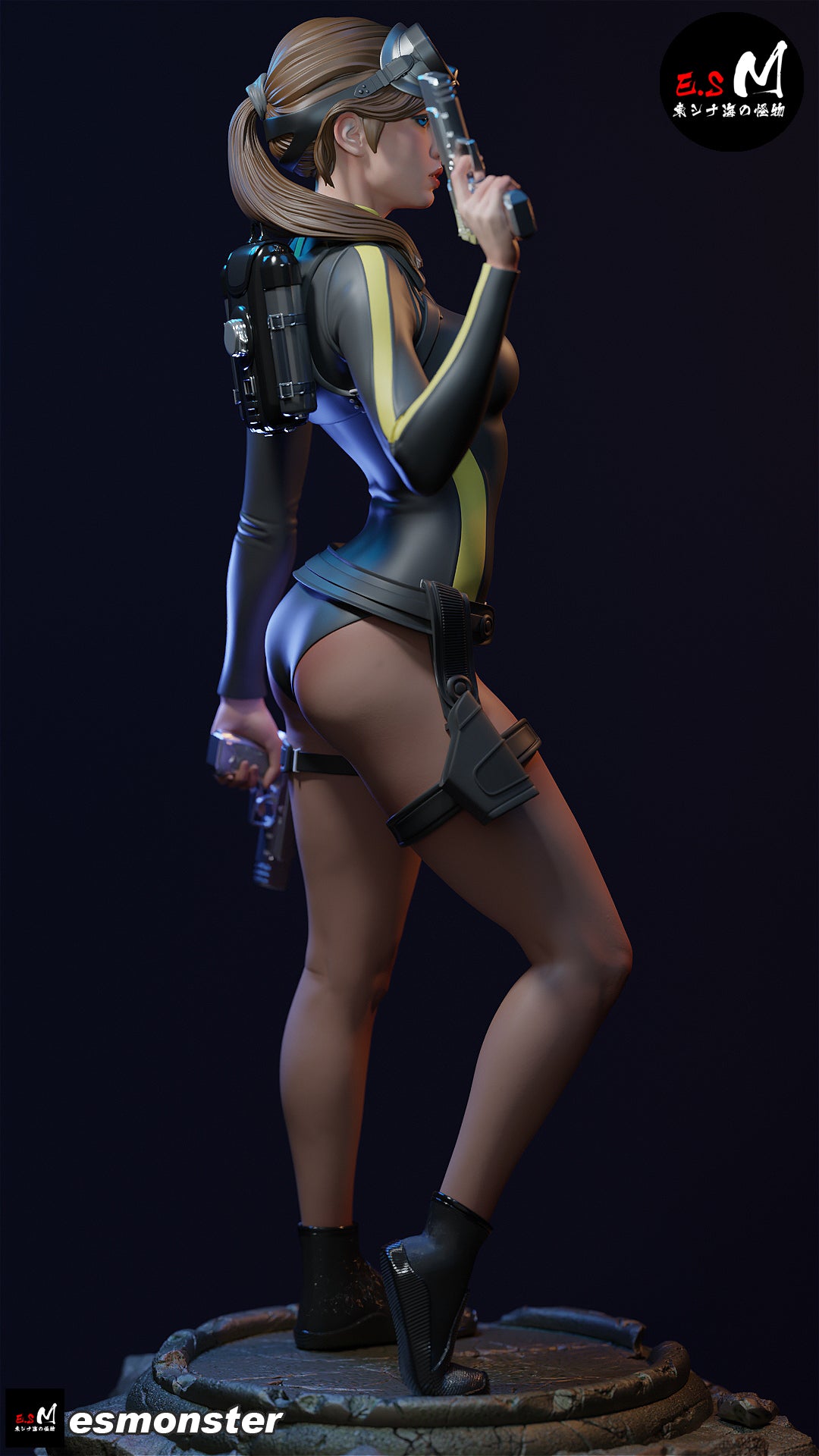 Abyss Raider Statue