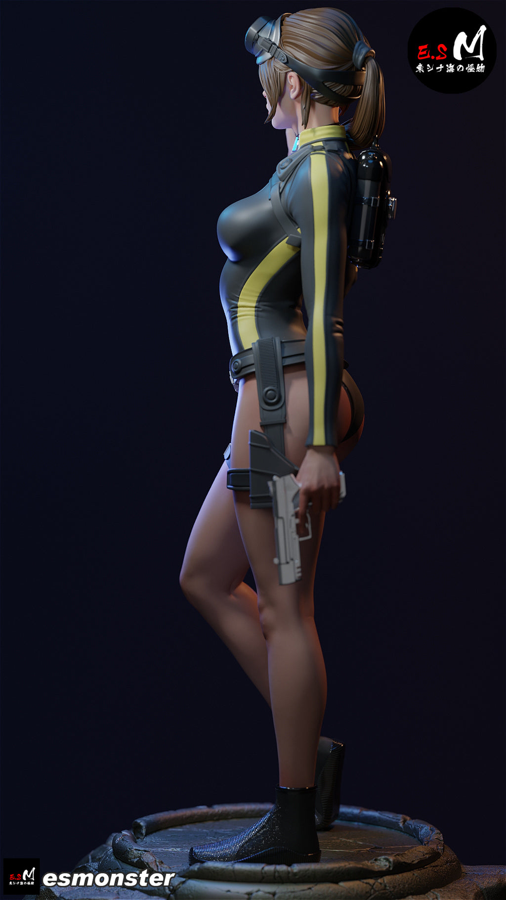 Abyss Raider Statue