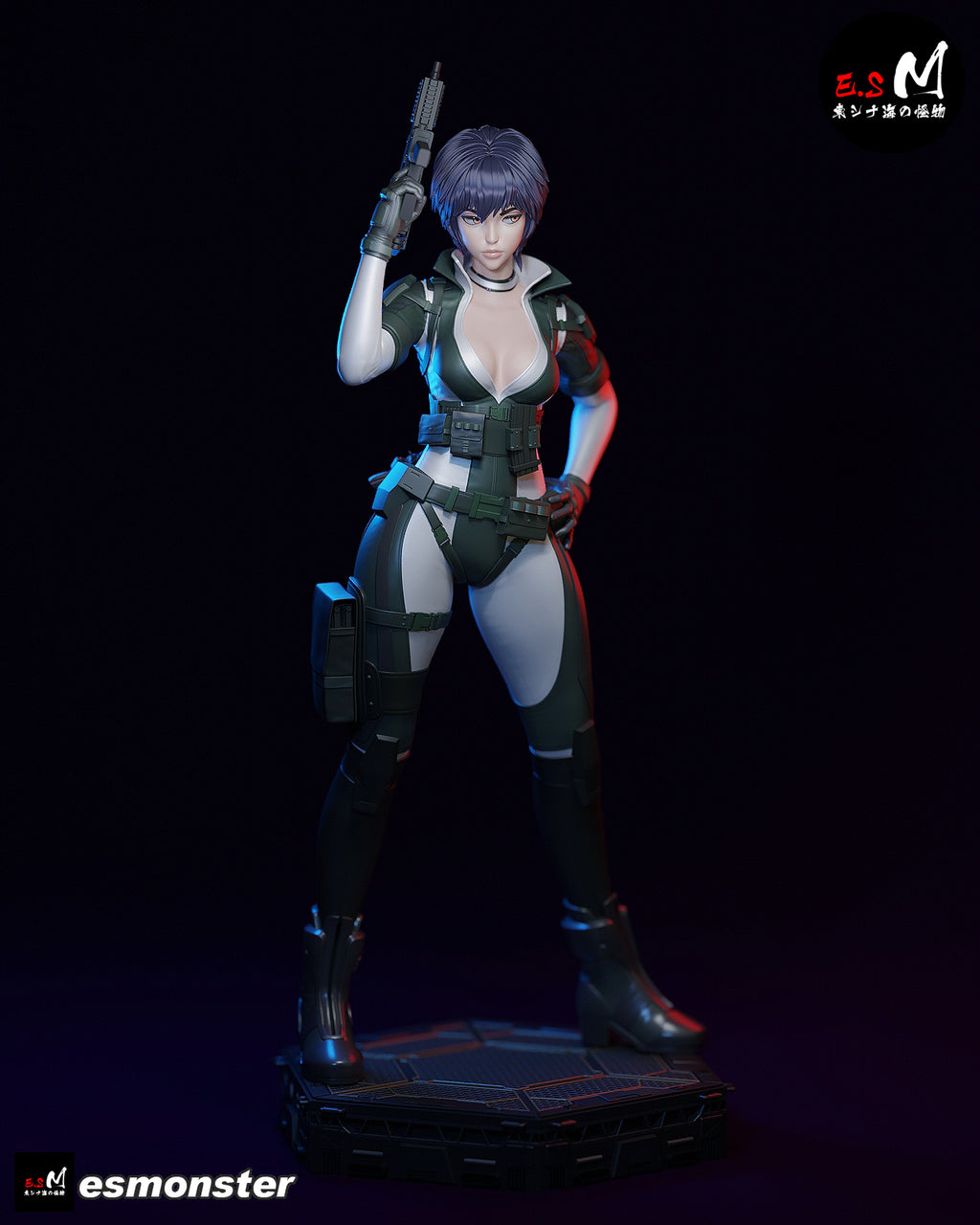 Ghost Circuit Statue