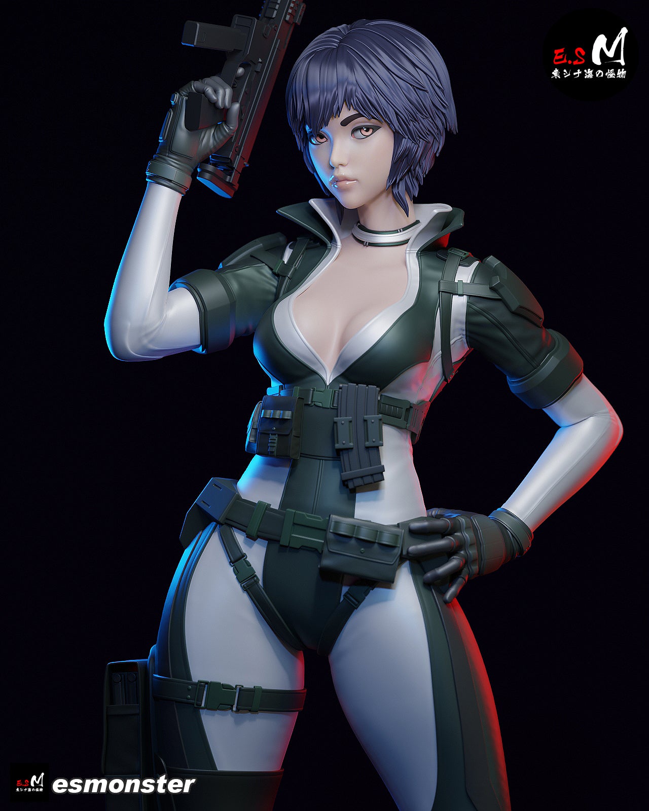 Ghost Circuit Statue