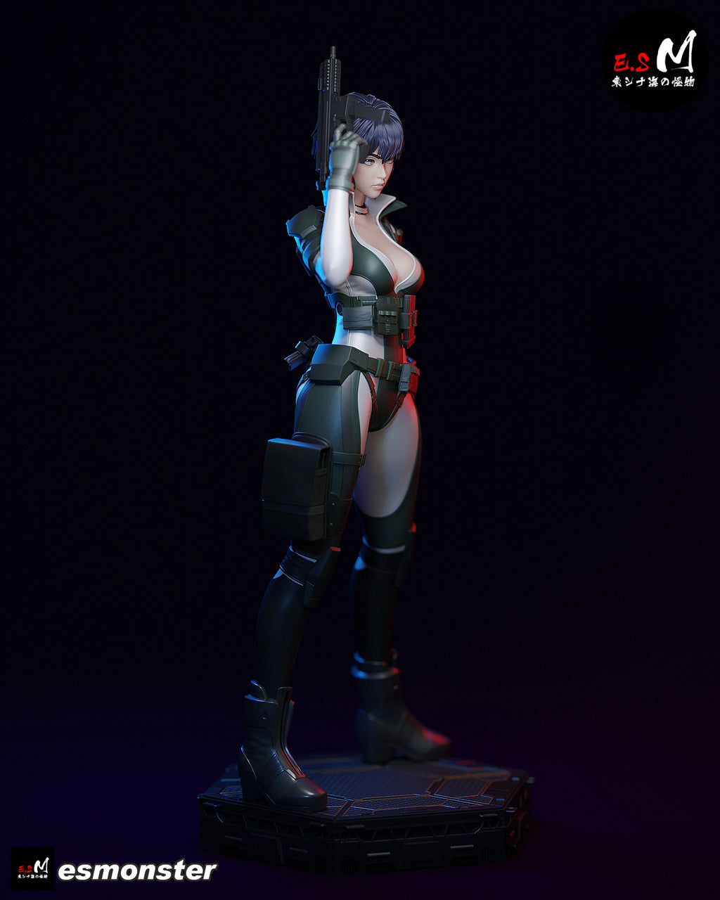 Ghost Circuit Statue