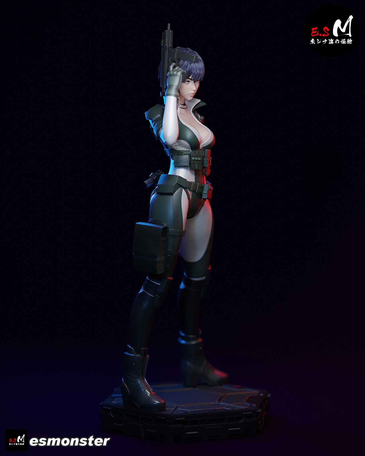Ghost Circuit Statue