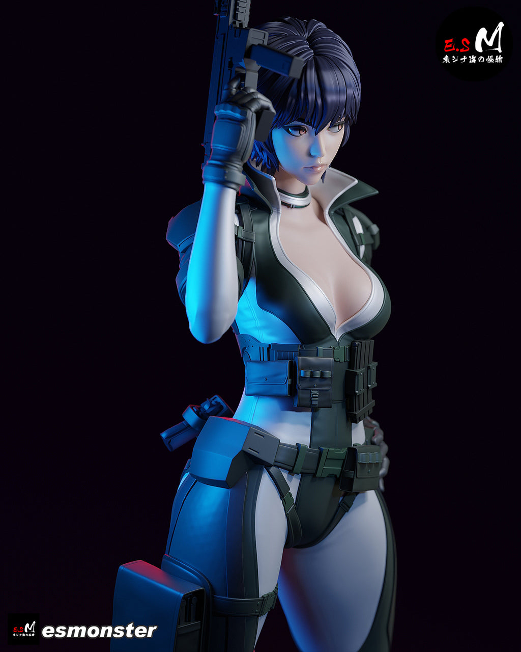 Ghost Circuit Statue