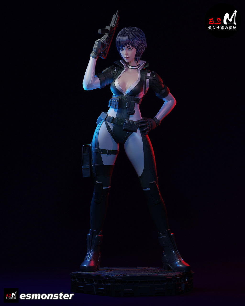 Ghost Circuit Statue