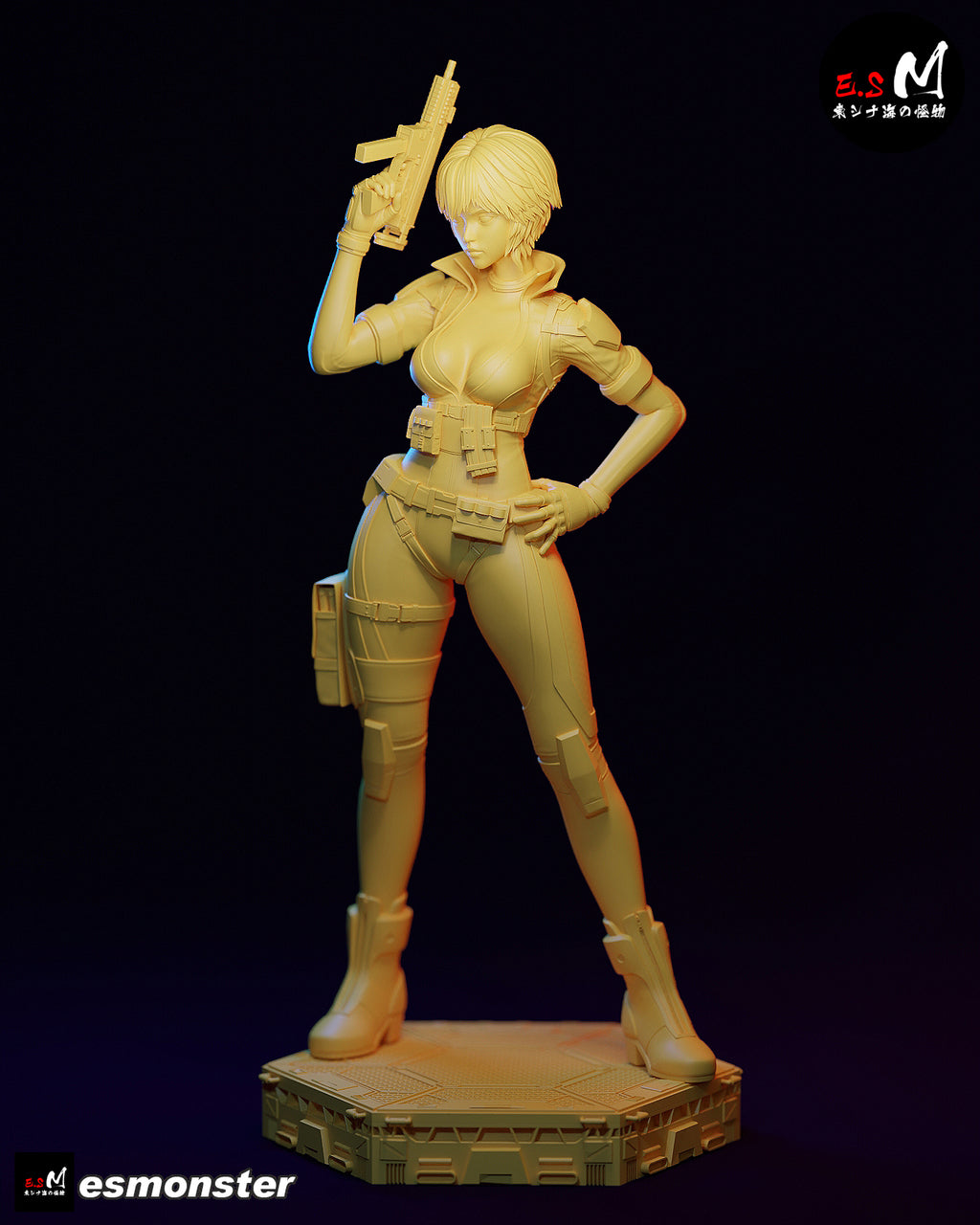 Ghost Circuit Statue