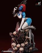 The Blue Shapeshifter Statue