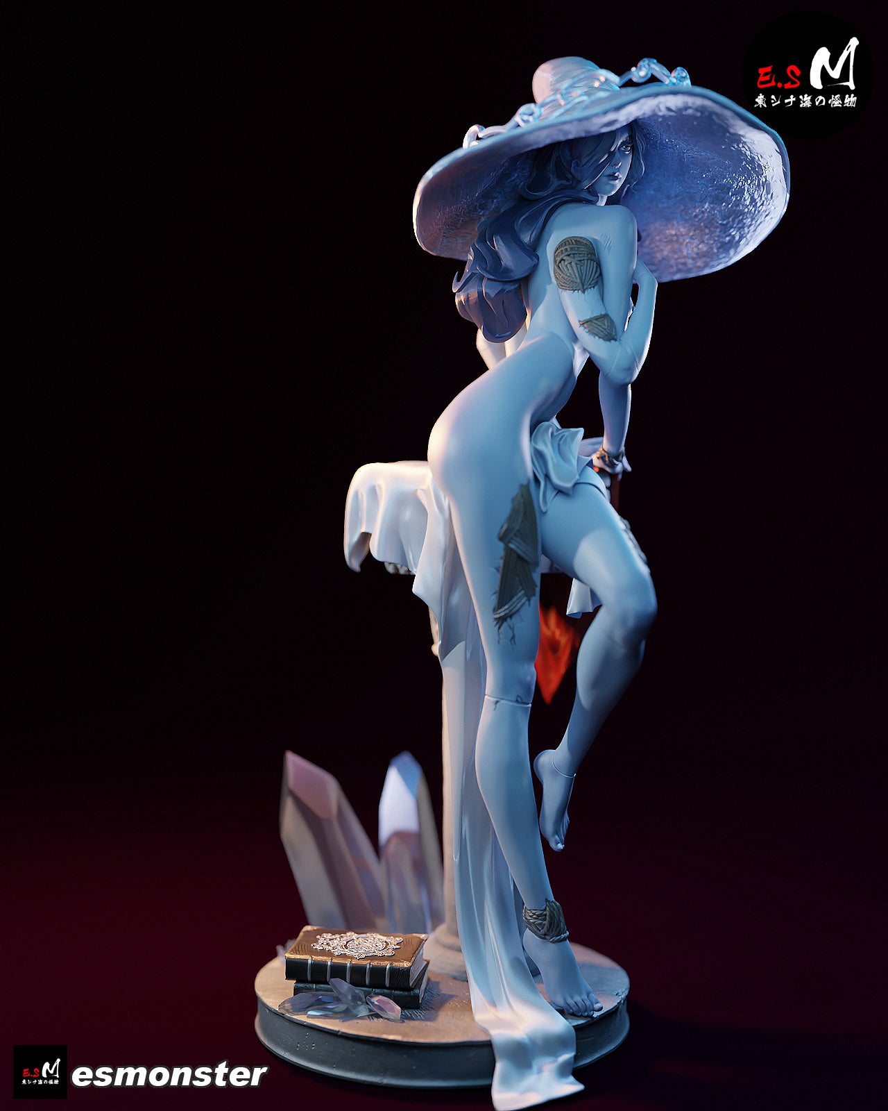 Moon Witch Princess Statue