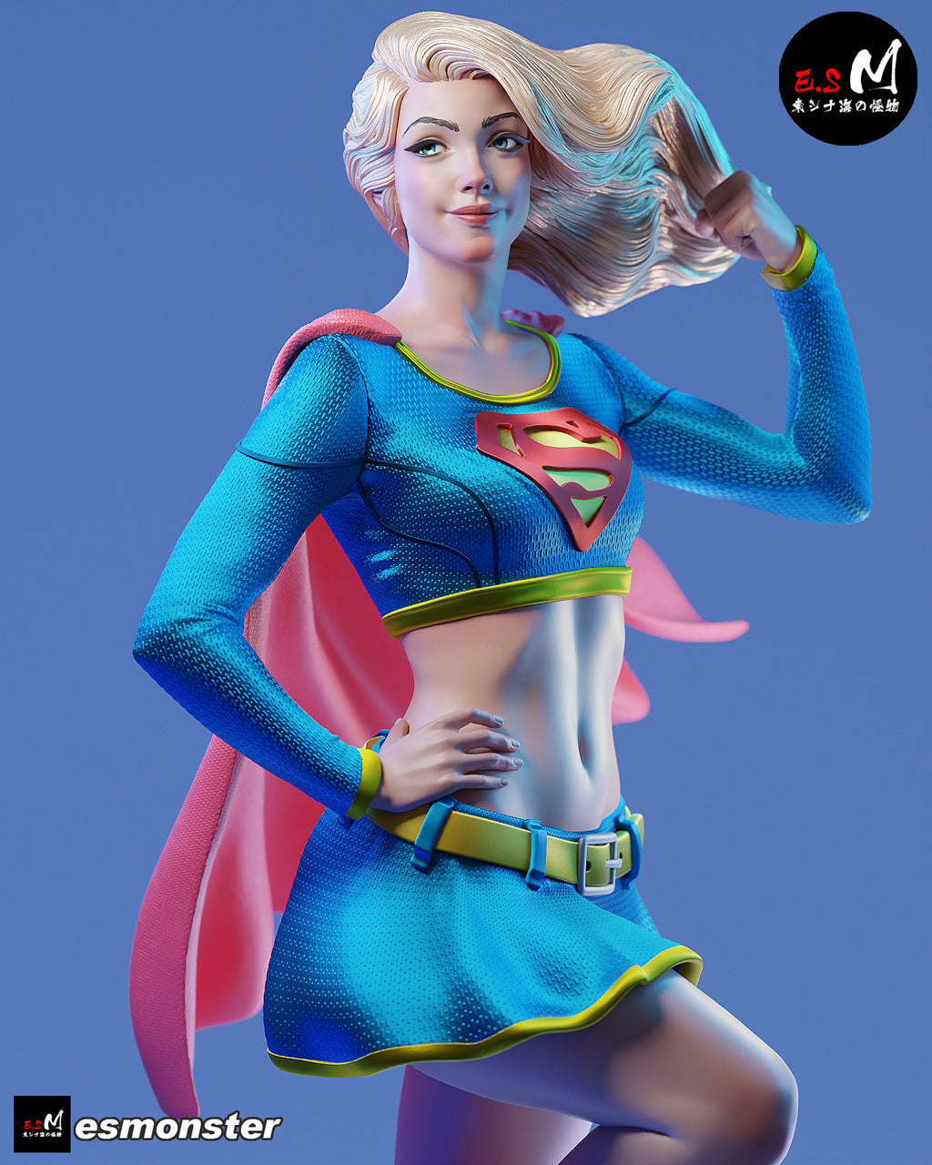 Sunfall Kryptonian Statue