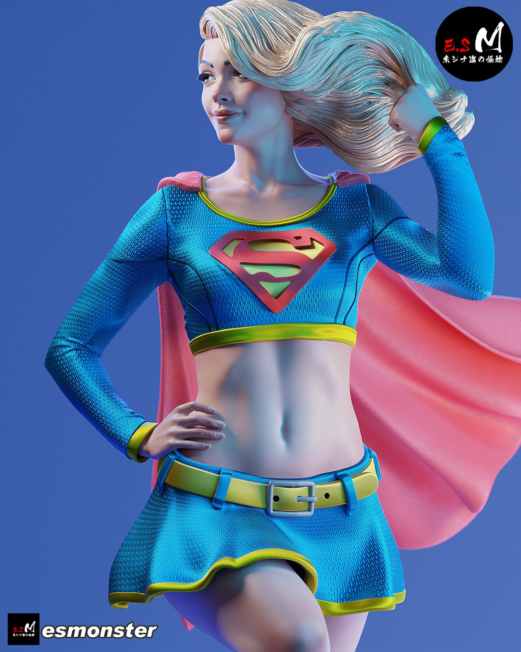 Sunfall Kryptonian Statue