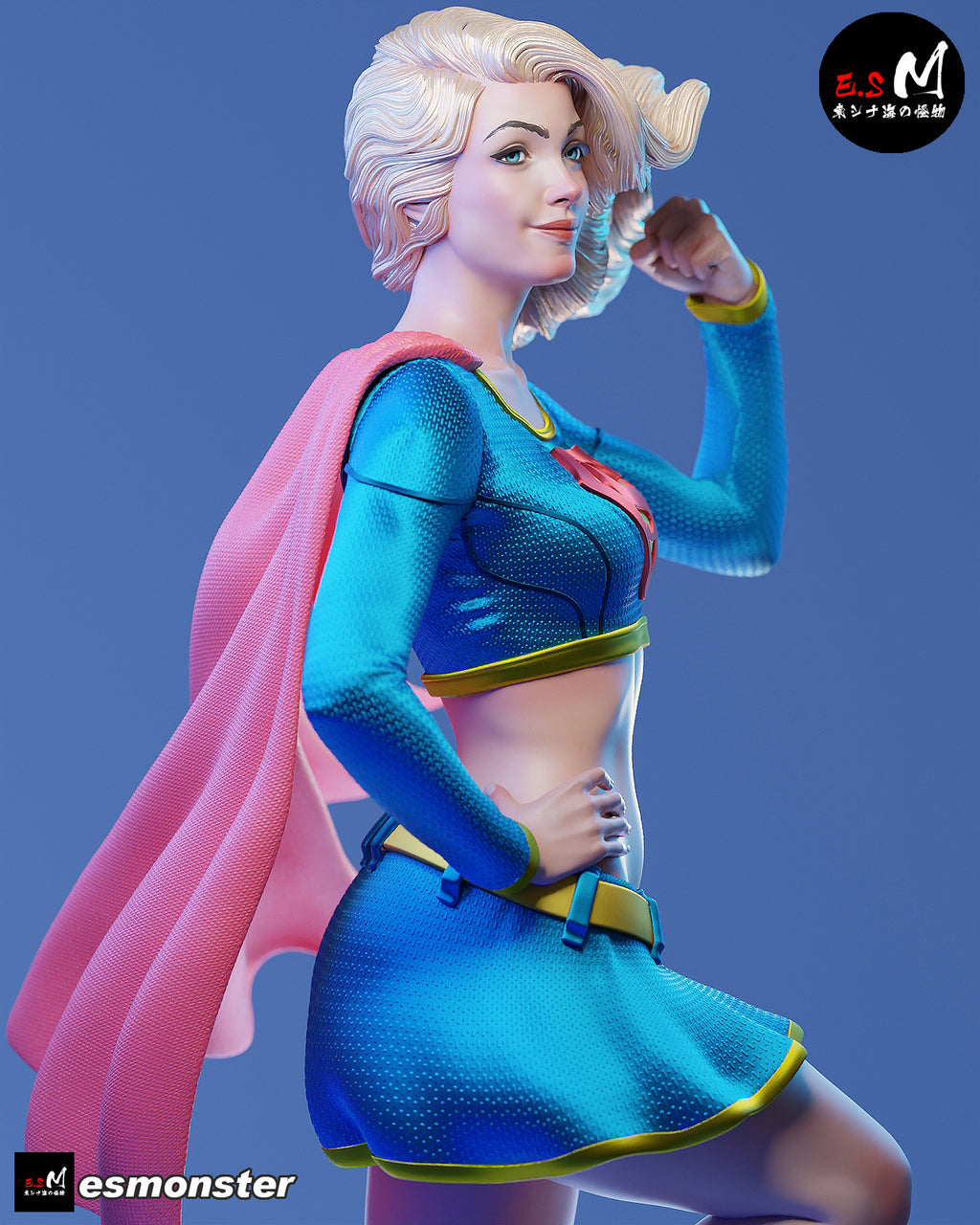 Sunfall Kryptonian Statue