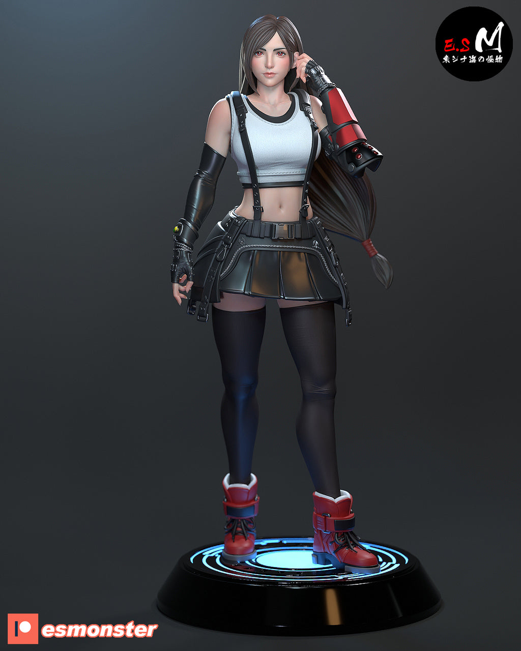Seventh Heaven Fighter Statue