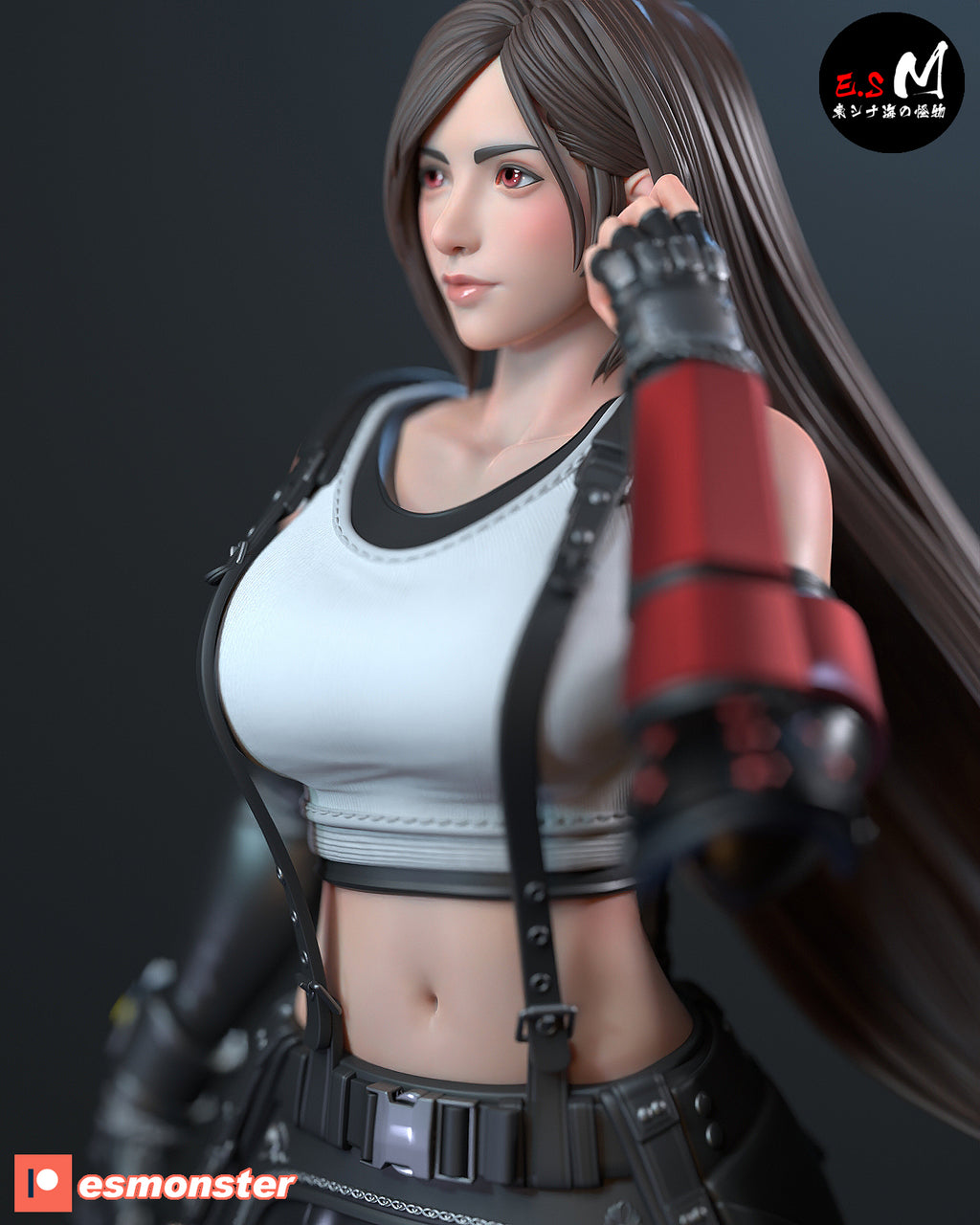 Seventh Heaven Fighter Statue