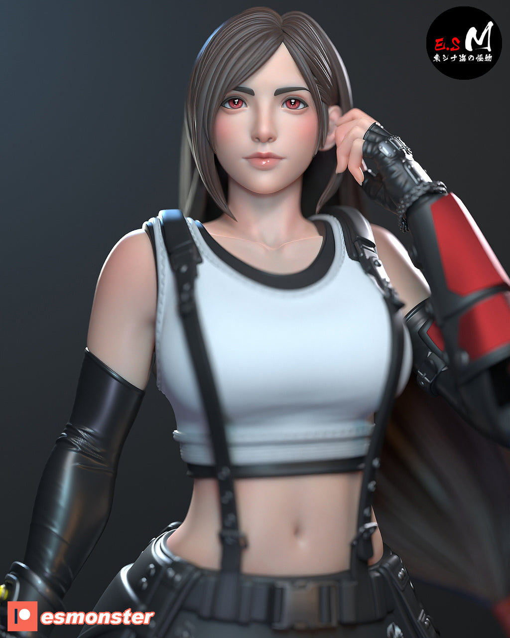 Seventh Heaven Fighter Statue