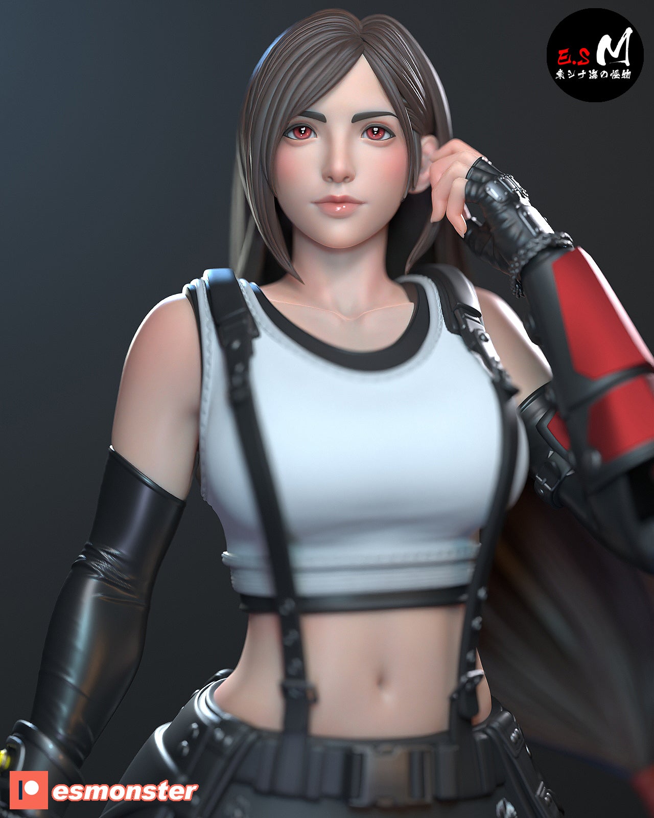 Seventh Heaven Fighter Statue