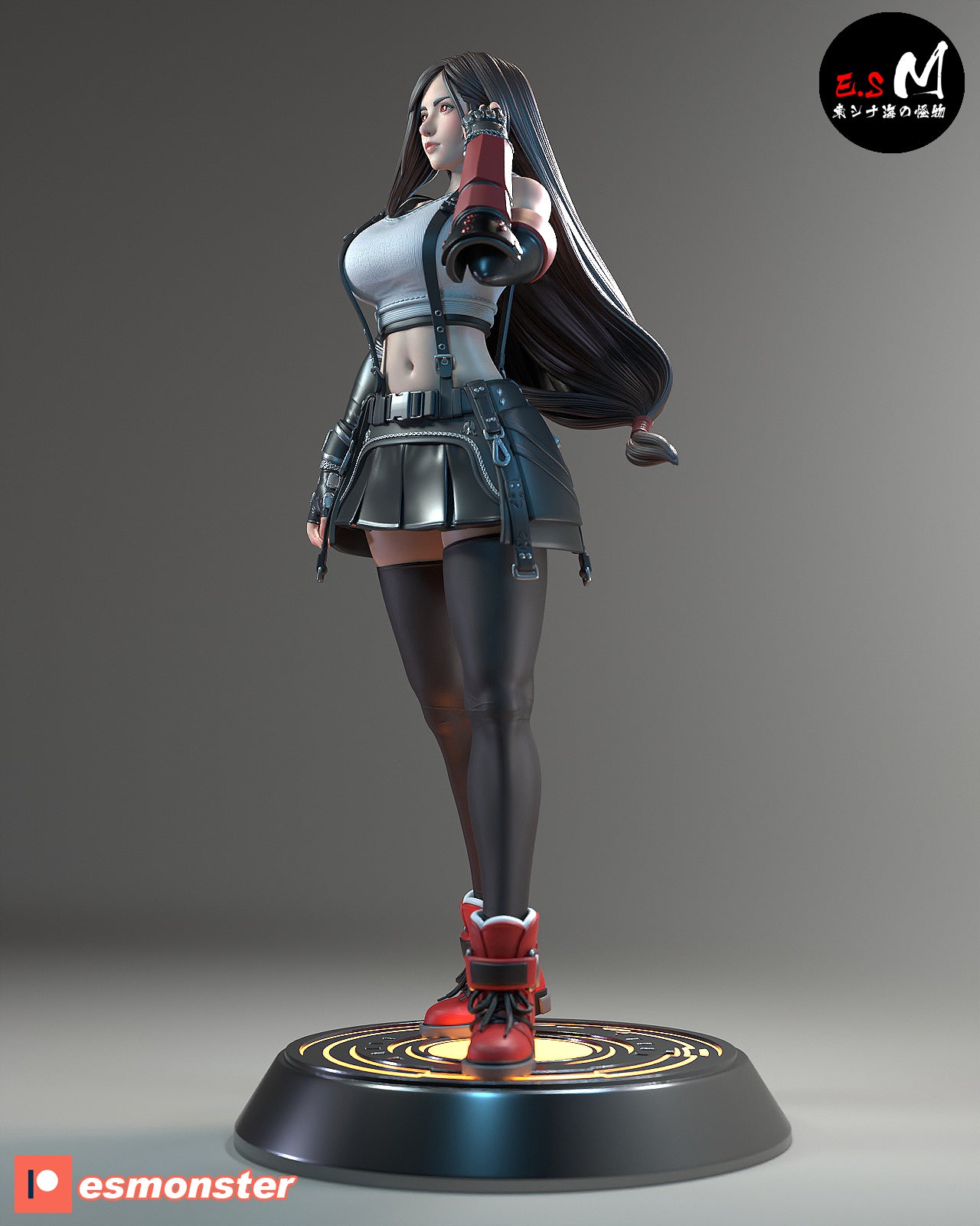 Seventh Heaven Fighter Statue