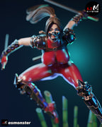 The Crimson Kunoichi Statue