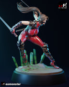 The Crimson Kunoichi Statue