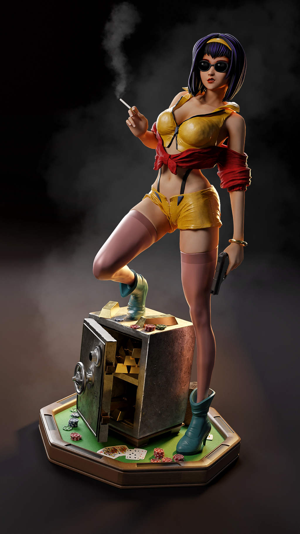 The Space Siren Statue