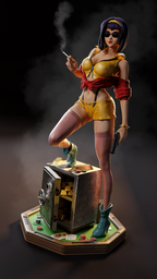 The Space Siren Statue