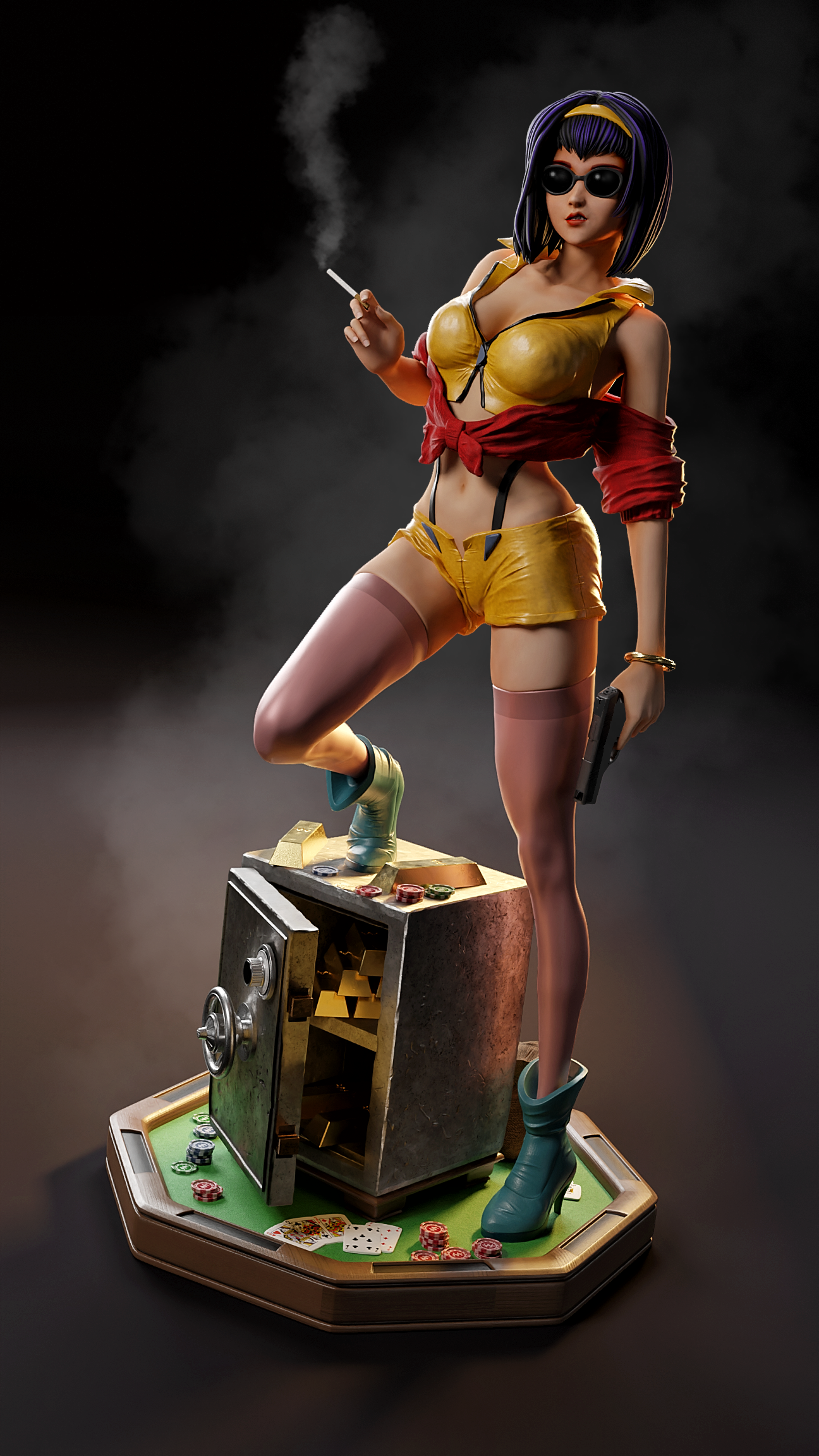 The Space Siren Statue