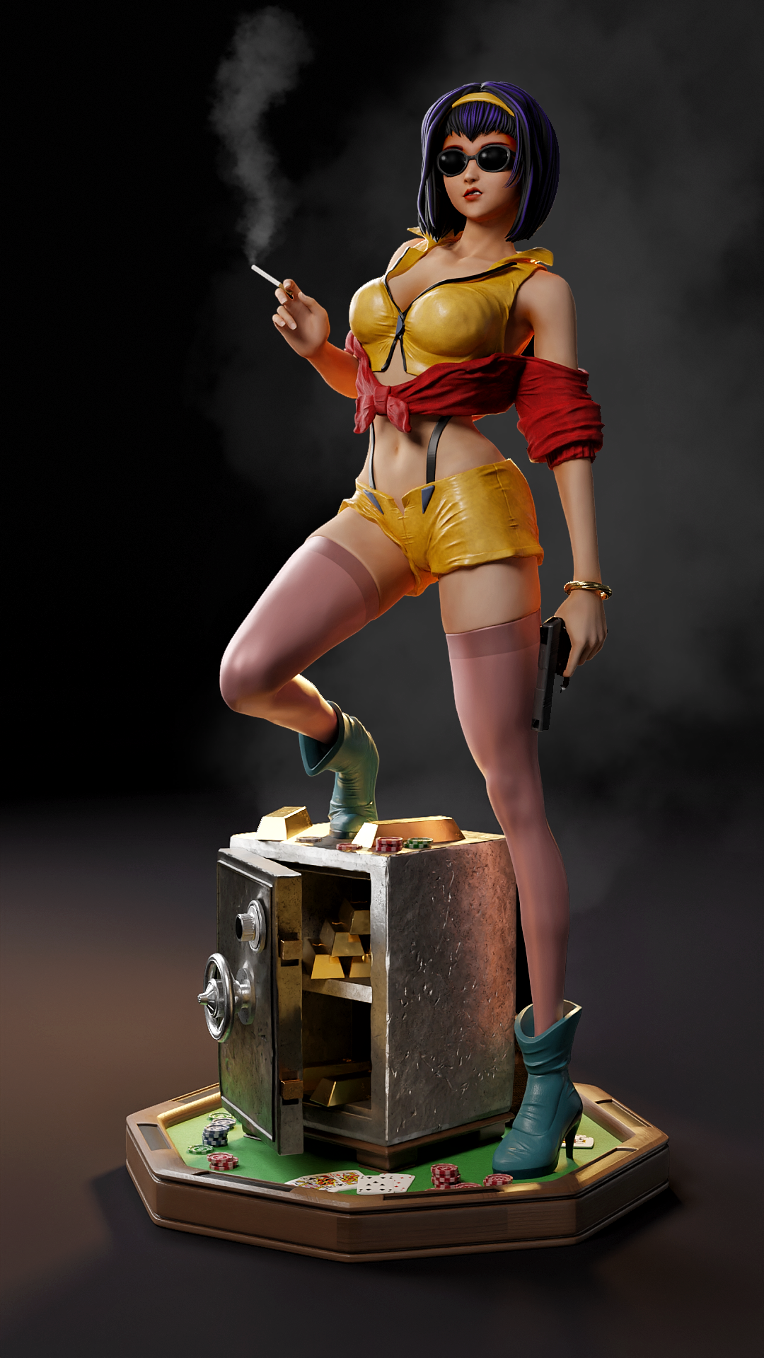 The Space Siren Statue