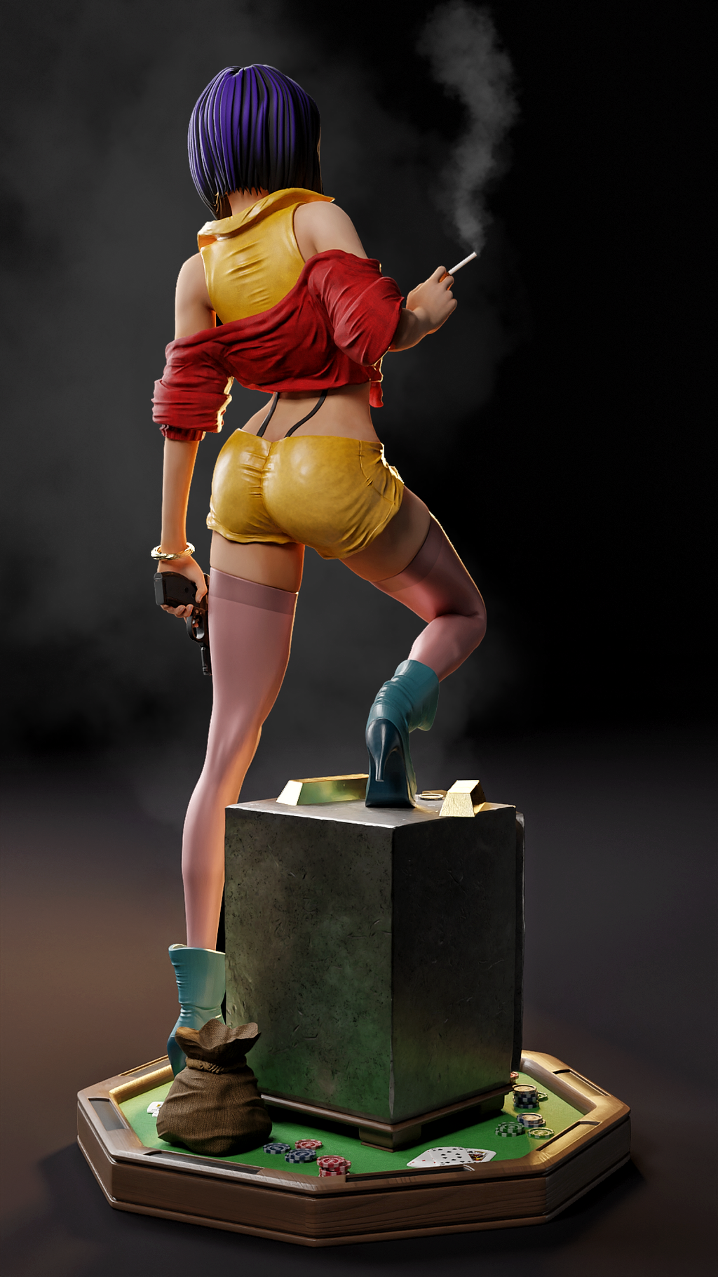 The Space Siren Statue