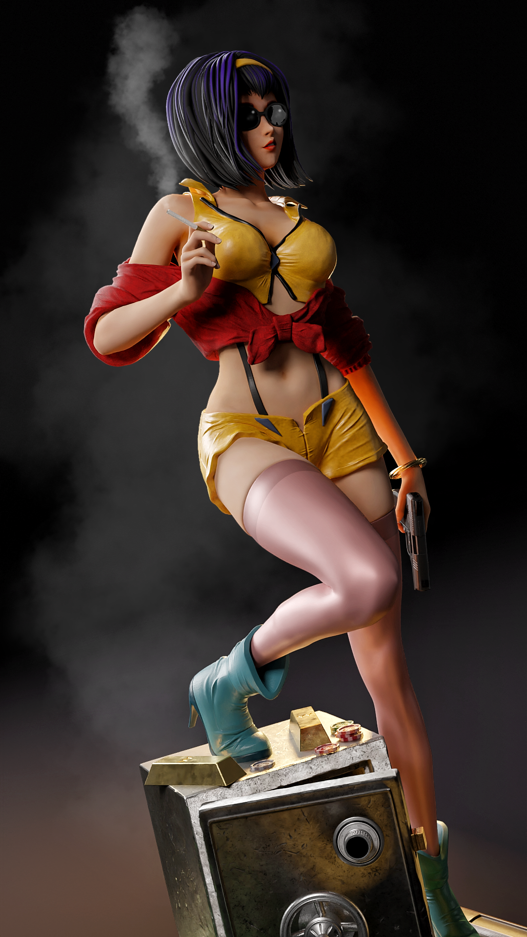 The Space Siren Statue