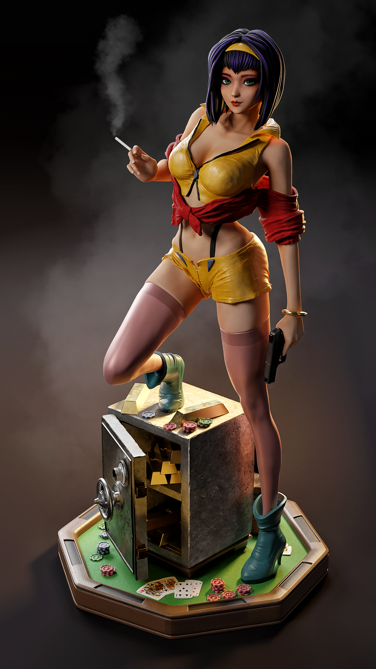 The Space Siren Statue