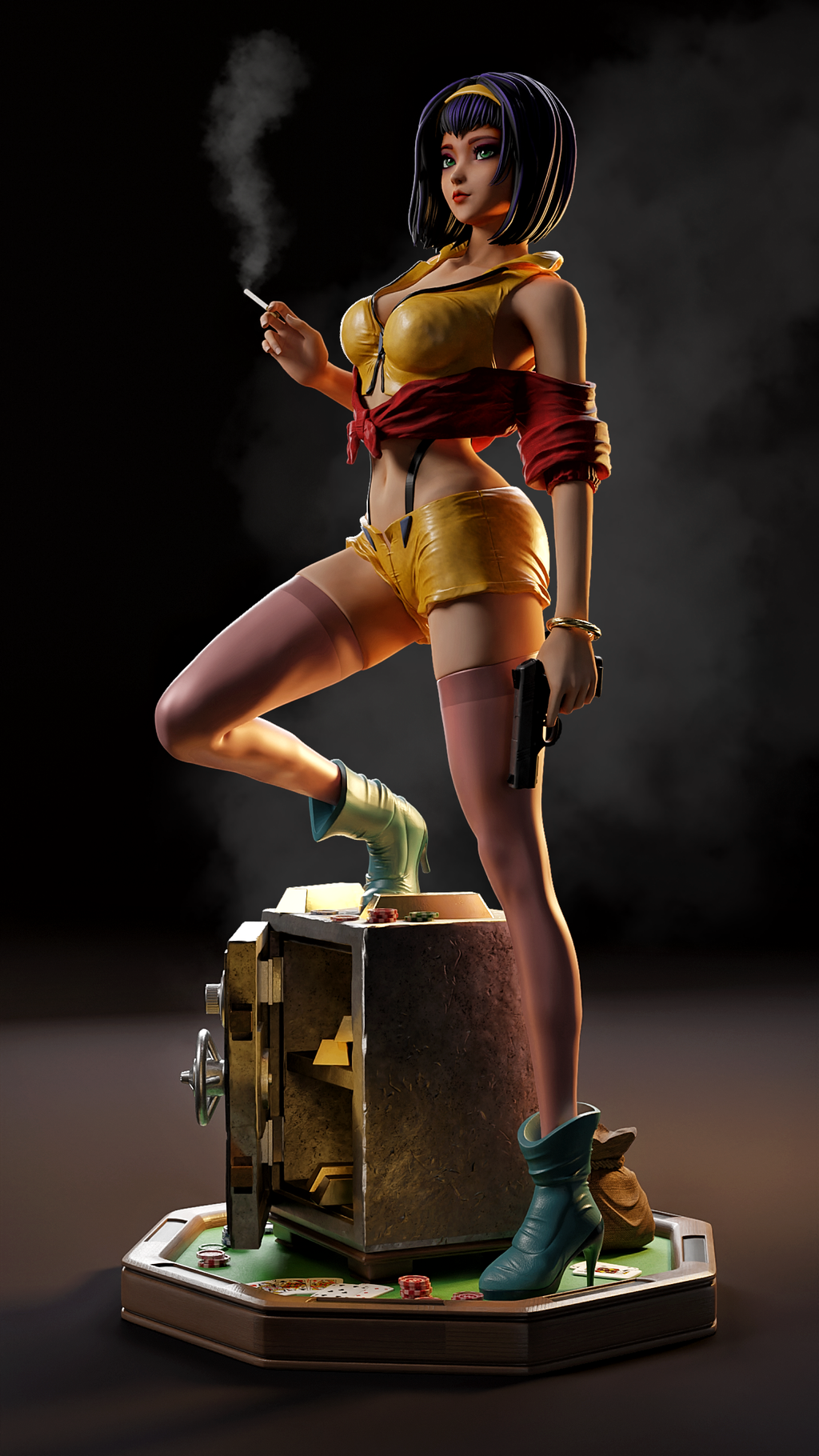 The Space Siren Statue