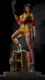 The Space Siren Statue