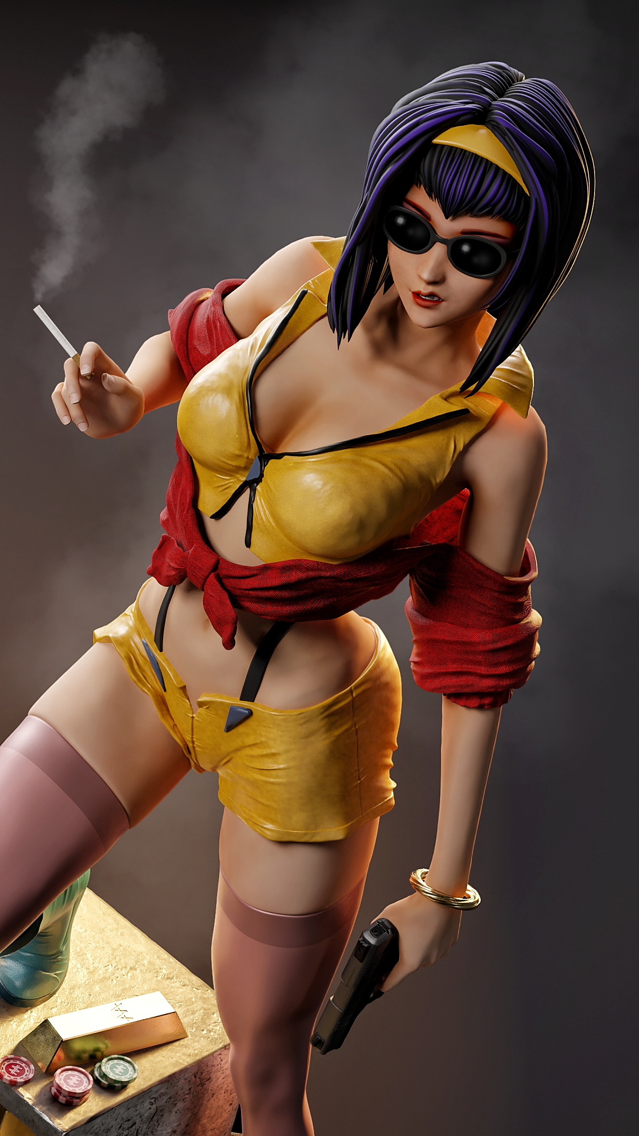 The Space Siren Statue
