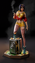 The Space Siren Statue