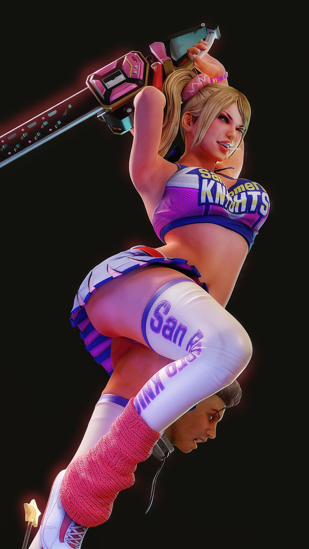 Sugarblade Cheerleader Statue