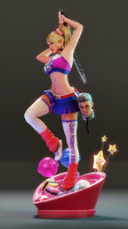 Sugarblade Cheerleader Statue