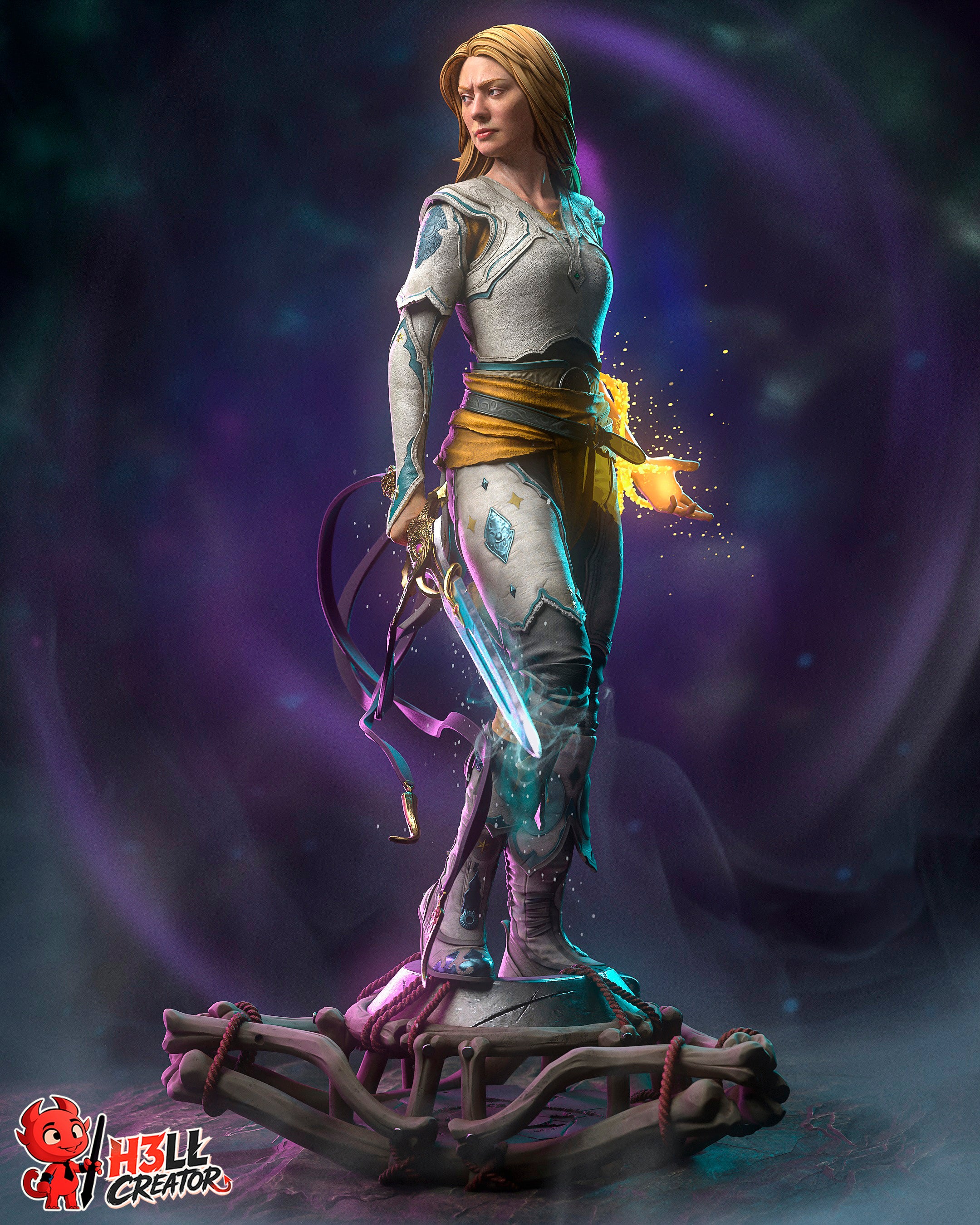Ashen Mother Statue